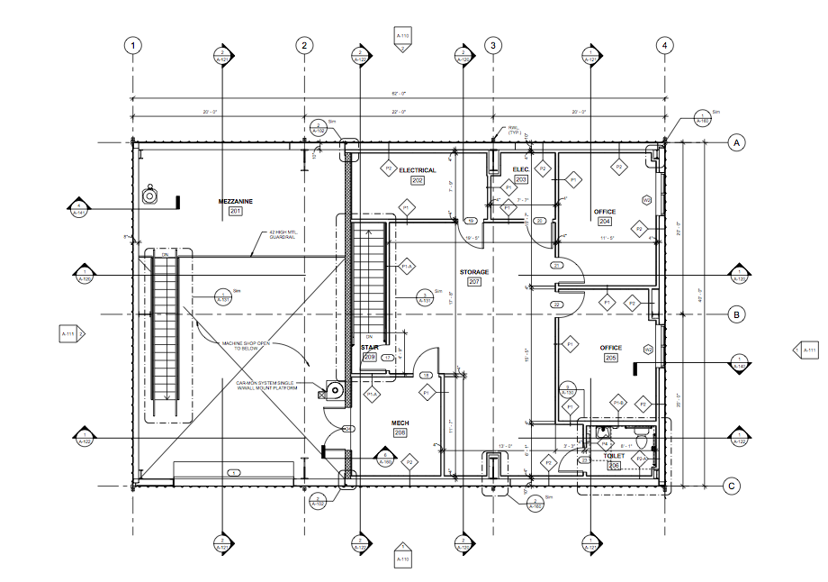 Drafting Sample Floor Plan Second Level Rlj Of South Florida